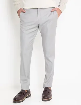 Pantalón de vestir slim Calderoni de lana para hombre