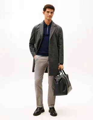 Pantalón casual regular regular Tommy Hilfiger de algodón para hombre