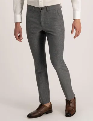 Pantalón de vestir slim Calderoni de lana para hombre