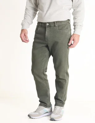 Pantalón casual slim Faherty de algodón para hombre