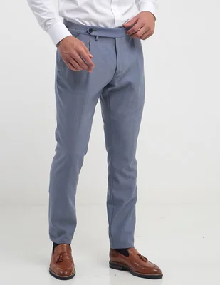 Pantalón de vestir recto Calderoni de lana para hombre