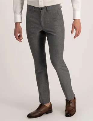 Pantalón de vestir slim Calderoni de lana para hombre