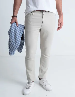 Pantalón recto Faherty de algodón para hombre