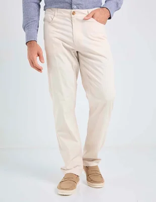 Pantalón slim Regent Street de algodón para hombre