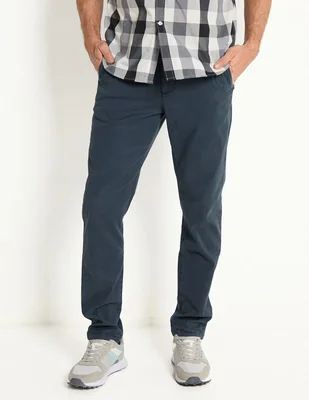 Pantalón casual chino slim Faherty de algodón para hombre