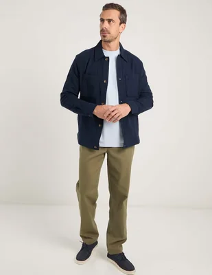 Pantalón chino straight Jbe de algodón para hombre