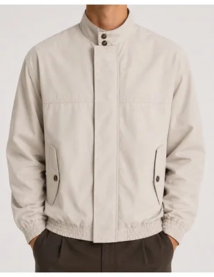 Chamarra harrington Jack & Jones bolsa con cierre para hombre