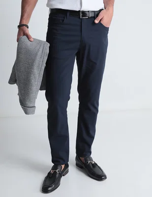 Pantalón recto Faherty de algodón para hombre