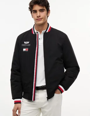 Chamarra casual Tommy Cadillac F1 Réplica con bolsillos para hombre