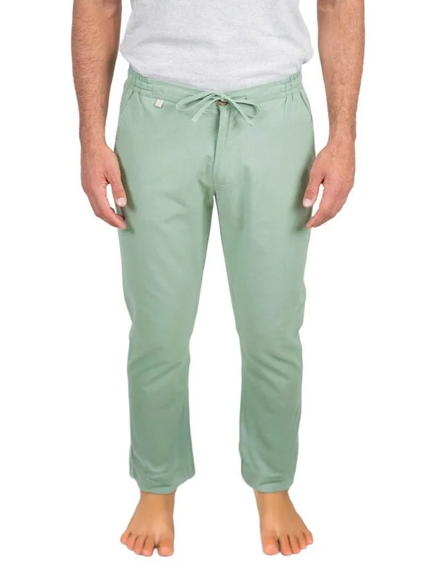 Pantalón slim 98 Coast Av de algodón para hombre