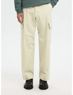 Pantalón casual cargo regular selected de algodón para hombre