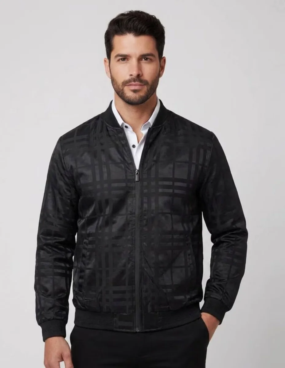 Chamarra casual Moderno con bolsillos para hombre