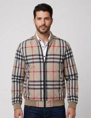 Chamarra casual Moderno con bolsillos para hombre