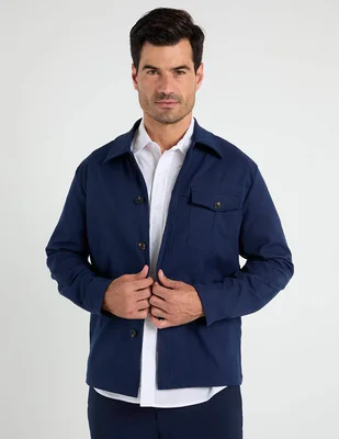 Chamarra casual Oscar De La Renta con bolsillos para hombre