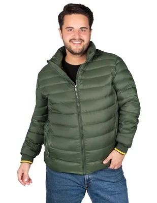 Chamarra casual Greenlander capitonada para hombre