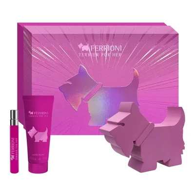 Set Eau de Parfum French Terrier For Her 90 ml 3 Piezas para Mujer