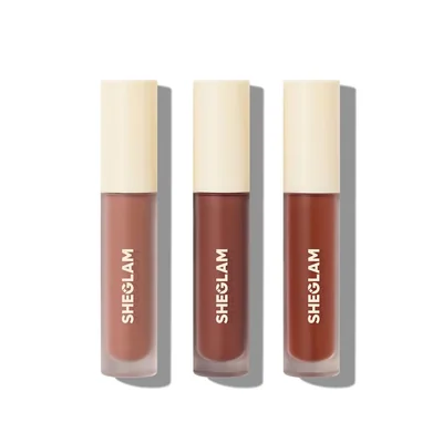 Set de Mini Labiales Matte Allure Nude Beach Sheglam