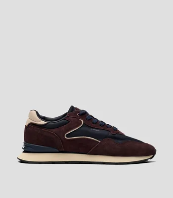 Tenis casuales City Brown en Piel Hombre