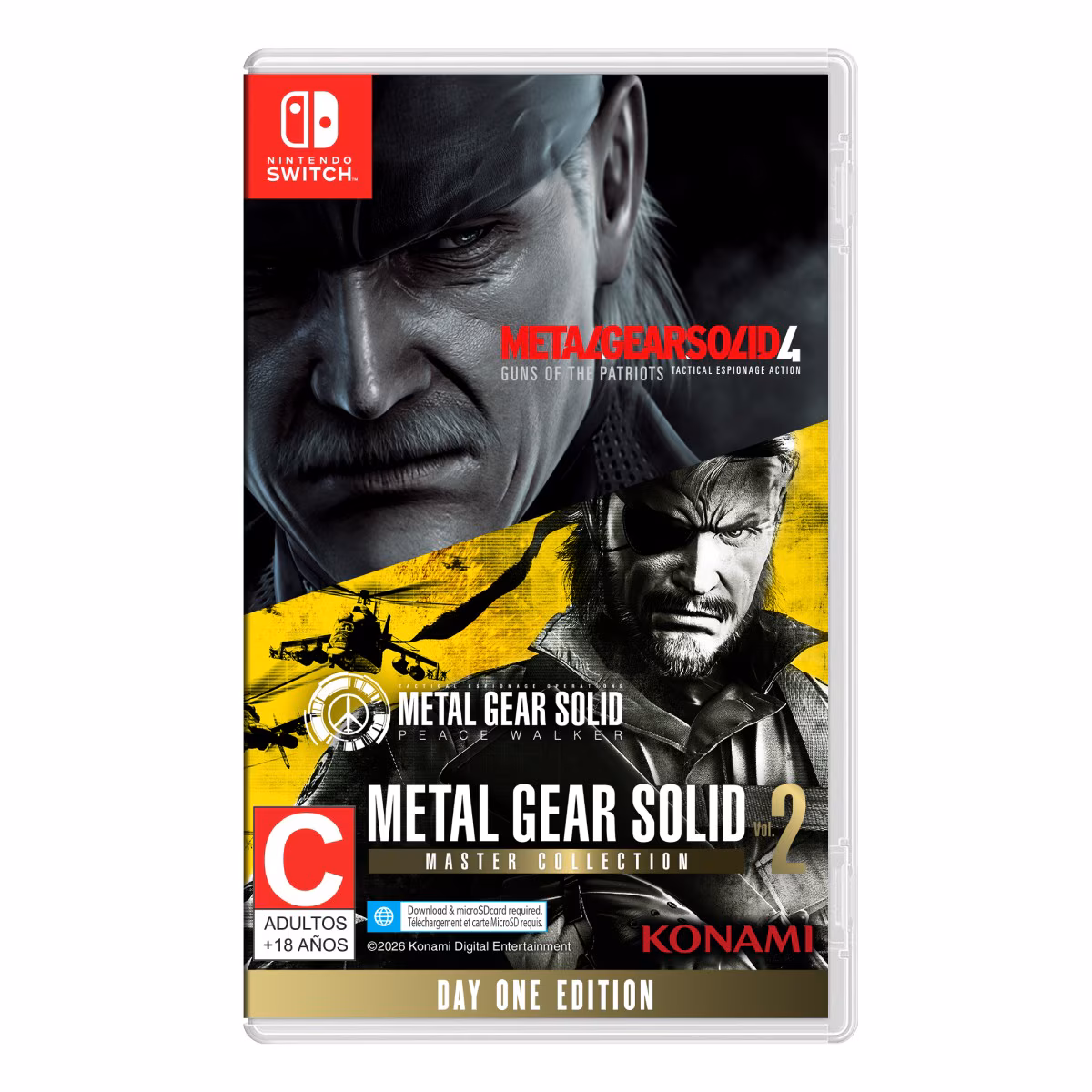 Videojuego Metal Gear Solid Master C Vol. 2 para Nintendo Switch