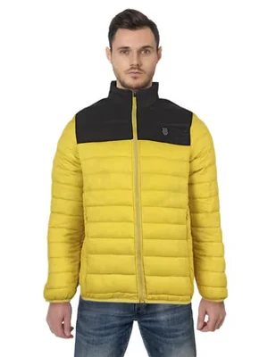 Chamarra casual K-Swiss capitonada para hombre