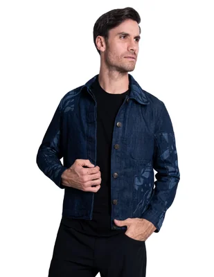 Chamarra cazadora P Covalin Vuelo Mariposa con bolsillos para hombre