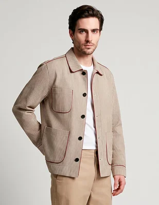 Chamarra casual Pompeii con bolsillos para hombre