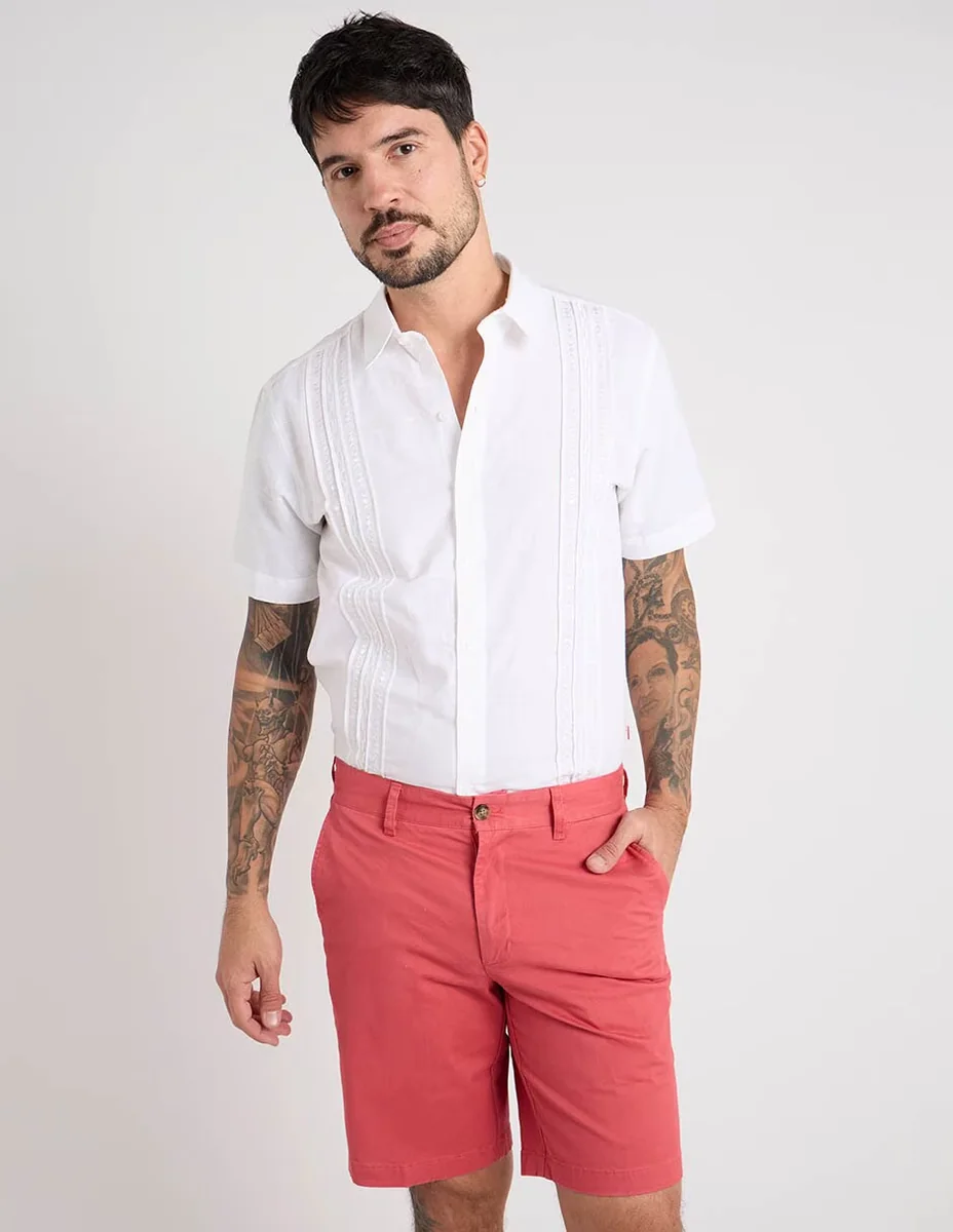 Bermuda izod de algodón para hombre
