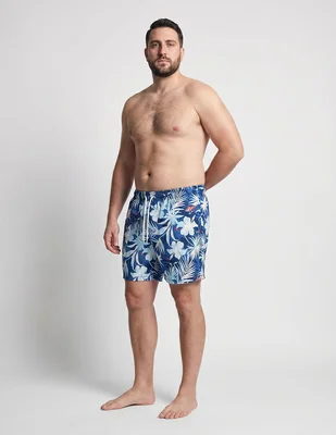 Traje de baño izod calzón de malla integrado para hombre