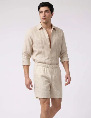 Short PSYCHO BUNNY de Lino para hombre