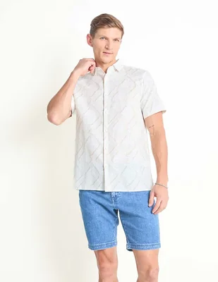 Bermuda Scappino de mezclilla para hombre