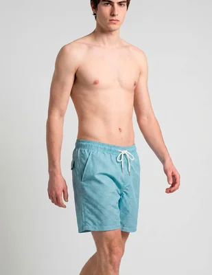 Traje De Baño Izod Calzón De Malla Integrado Para Hombre