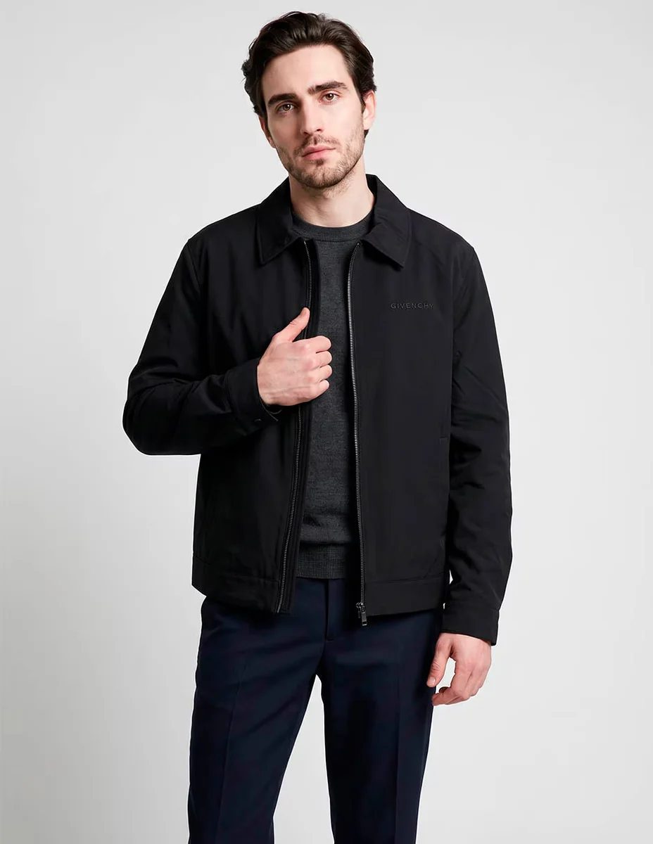 Chamarra casual givenchy con bolsillos para hombre