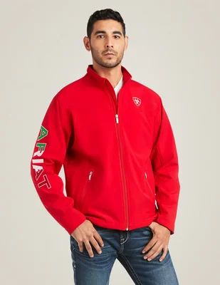 Chamarra casual Ariat impermeable con bolsillos para hombre