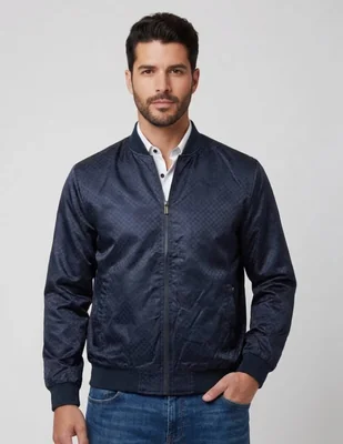 Chamarra casual Moderno con bolsillos para hombre