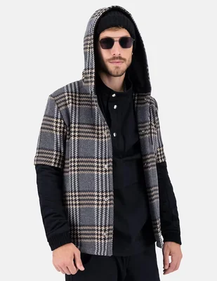Chamarra casual Merkabá Impermeable para hombre