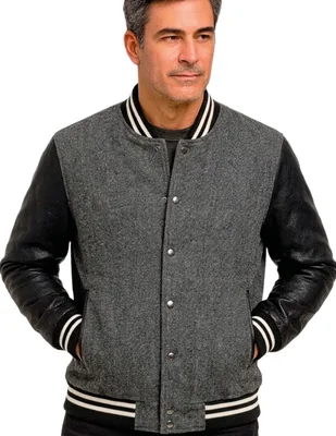 Chamarra beisbolera Lastwolf para hombre