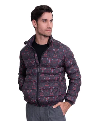 Chamarra bomber P Covalin Coatlicue con bolsillos para hombre