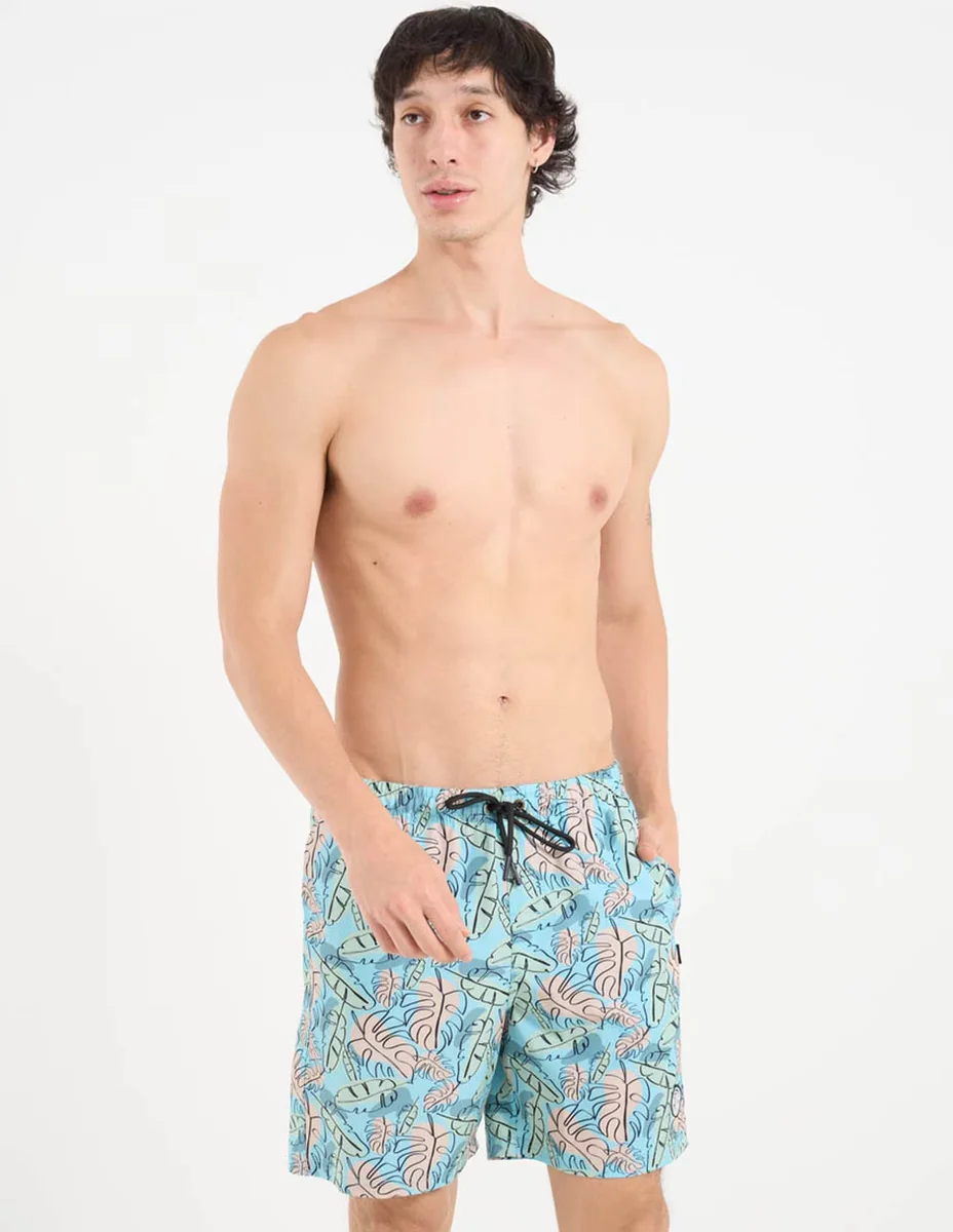 Traje de baño short juveniles para hombre