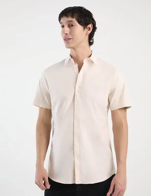 Camisa casual aéropostale manga corta para hombre