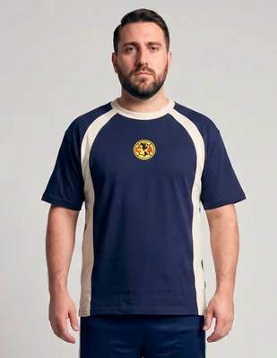 Playera zona urbana cuello redondo para hombre