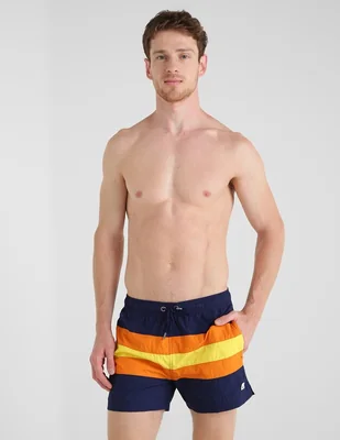Traje de baño K-Way con bolsillos para hombre