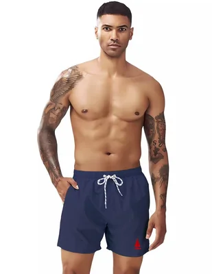 Traje de baño Marinity con bolsillos para hombre