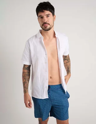 Traje de baño izod con bolsillos para hombre