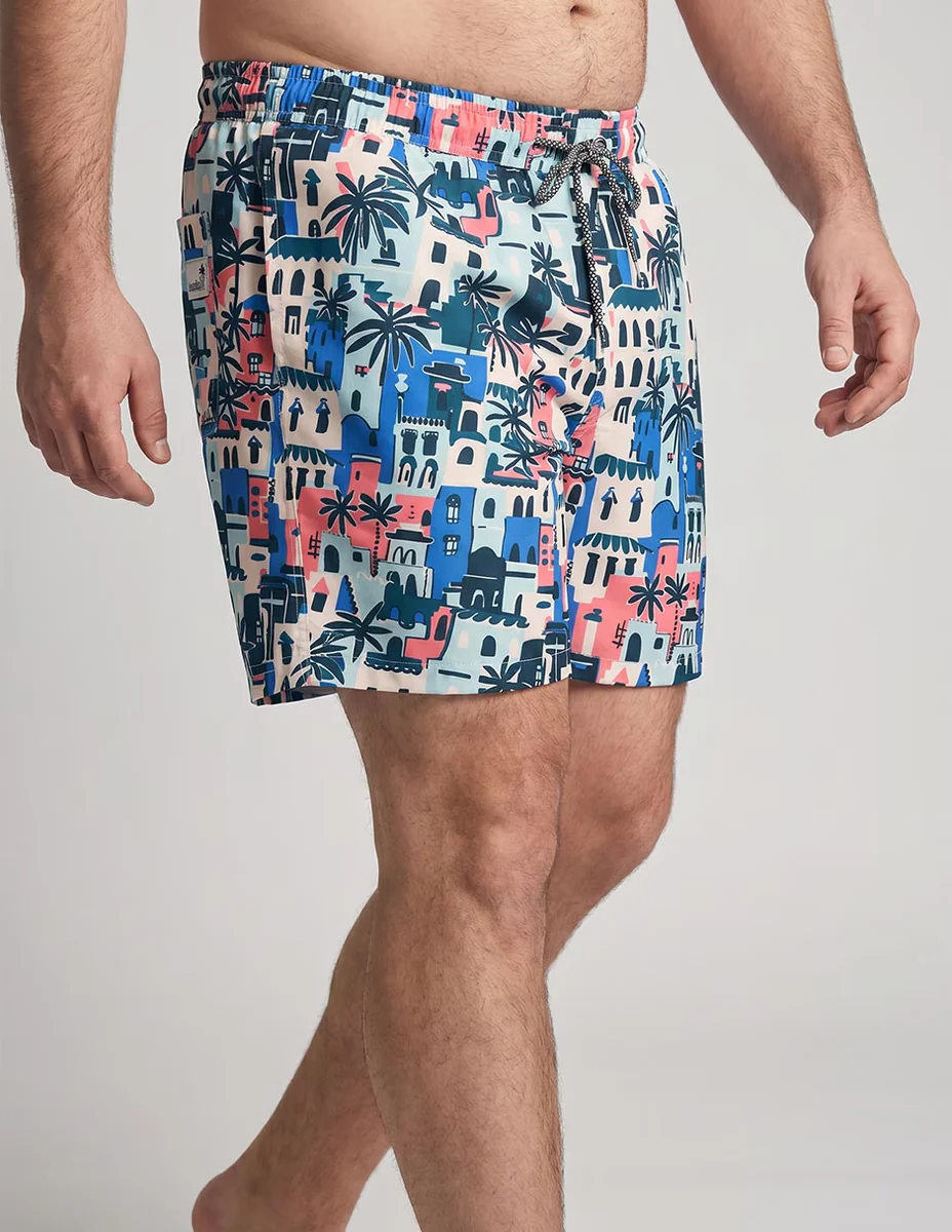 TRAJE DE BAÑO BOARDIES BS573M ALGODÓN