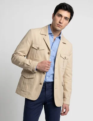 Saco business casual Zanetti para hombre