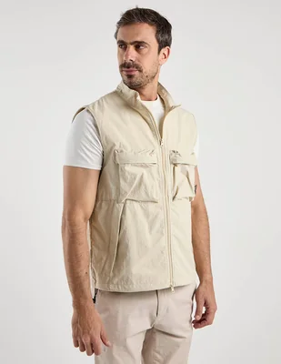 Chaleco Polosur con bolsillos para hombre