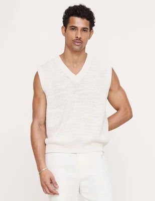 Chaleco tejido para hombre