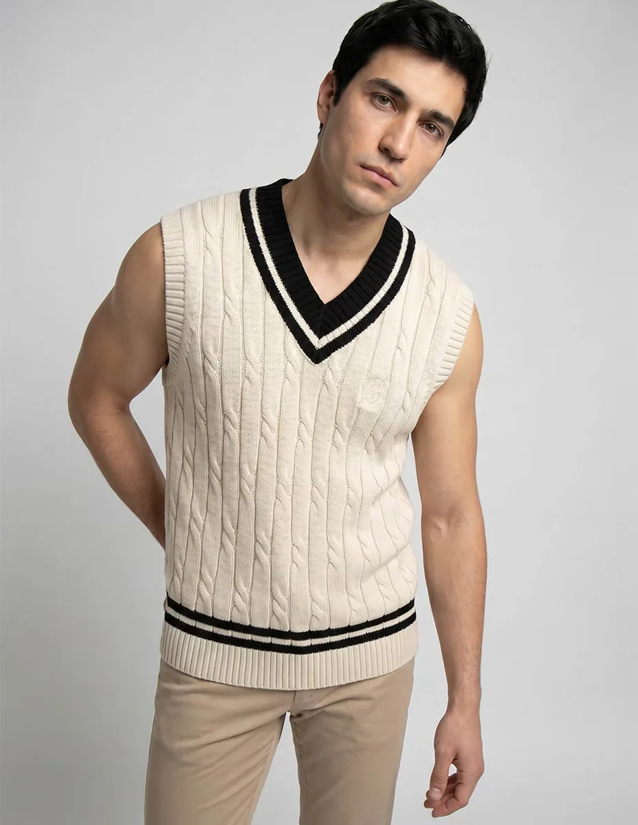 CHALECO THE KOOPLES HPUL32005K LISO ALG