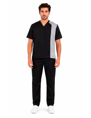 Pijama quirúrgica medizin uniformes estilo relajado para hombre