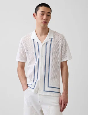 Playera tipo polo Casual para hombre